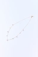 アコヤ真珠 × ラボグロウンダイヤモンド ドロップネックレス 0.49ct（約45cm）
