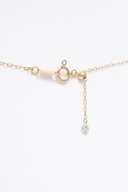アコヤ真珠 × ラボグロウンダイヤモンド デザインネックレス 0.56ct（約45cm）